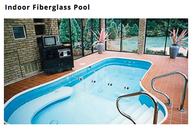 free form Custom Fiberglass In Ground Pool