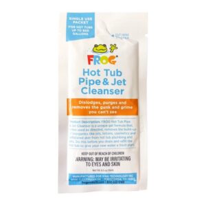 Frog Hot Tub Pipe & Jet Cleanser, 0.5 oz Packet